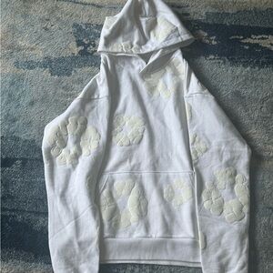 Denim Tears Mono Cotton Wreath Sweatshirt ‘White’